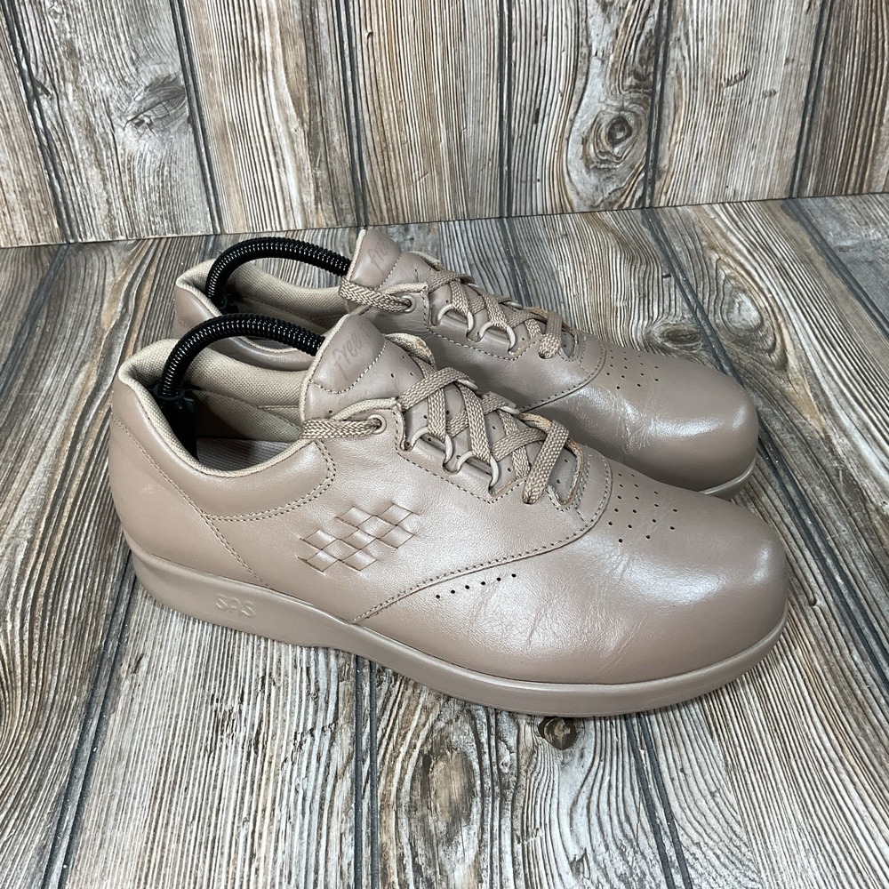 SAS Shoes Free Time Mocha Brown Comfort Tripad Walking Sneakers Womens Size 9WW